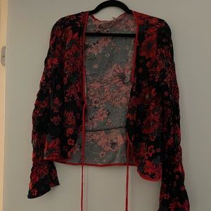 Red flower jackets